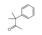 3-methyl-3-phenylbutan-2-one结构式