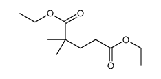 diethyl 2,2-dimethylpentanedioate Structure