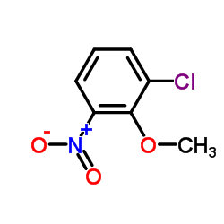 2-氯-6-硝基苯甲醚结构式