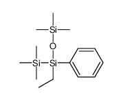 ethyl-phenyl-trimethylsilyl-trimethylsilyloxysilane结构式