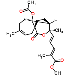 Deacetylpseudolaric acid A Structure