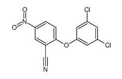 2-(3,5-二氯苯氧基)-5-硝基苯甲腈结构式