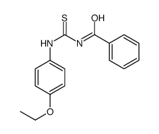 N-[(4-ethoxyphenyl)carbamothioyl]benzamide结构式