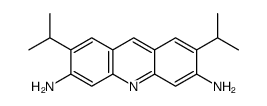 2,7-di(propan-2-yl)acridine-3,6-diamine结构式