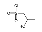 2-hydroxypropane-1-sulfonyl chloride Structure