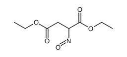 nitroso-succinic acid diethyl ester结构式