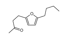 4-(5-butylfuran-2-yl)butan-2-one Structure