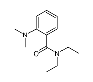 2-(dimethylamino)-N,N-diethylbenzamide结构式