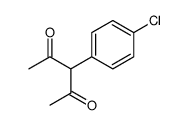 3-(4-chlorophenyl)pentane-2,4-dione结构式