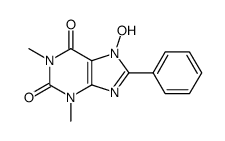 7-hydroxy-1,3-dimethyl-8-phenylxanthine Structure