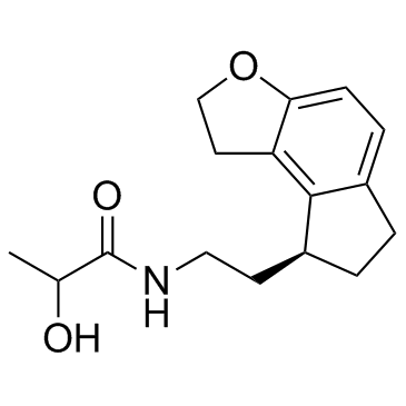 雷美替胺杂质M-II(R和S在羟基位置的混合物)结构式