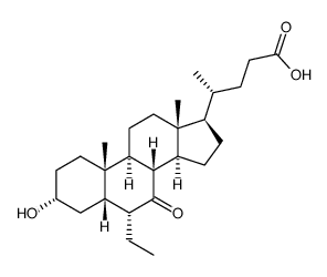 (3α,5β,6α)-6-乙基-3-羟基-7-氧-胆烷酸图片