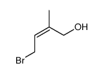 4-bromo-2-methylbut-2-en-1-ol结构式