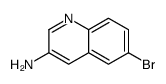 6-溴喹啉-3-胺结构式