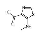 5-(methylamino)-1,3-thiazole-4-carboxylic acid Structure