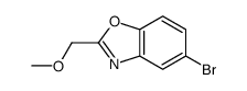 5-Bromo-2-(methoxymethyl)-1,3-benzoxazole Structure