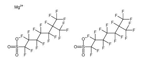 magnesium heptadecafluoroisooctanesulphonate Structure