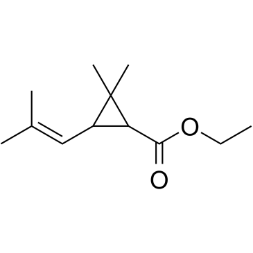 菊酸乙酯结构式