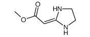 methyl 2-imidazolidin-2-ylideneacetate结构式