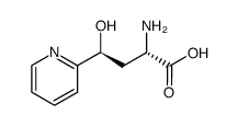 (2S,4S)-2-Amino-4-hydroxy-4-pyridin-2-yl-butyric acid结构式