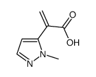 (2-甲基-2H-吡唑-3-基)丙烯酸结构式