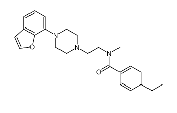 苄非哌胺结构式