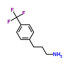 3-[4-(Trifluoromethyl)phenyl]-1-propanamine Structure