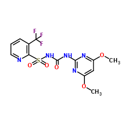 啶嘧磺隆结构式