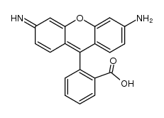 Rhodamine 110结构式