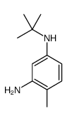 1-N-tert-butyl-4-methylbenzene-1,3-diamine结构式