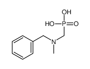 [benzyl(methyl)amino]methylphosphonic acid结构式