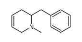 2-benzyl-1-methyl-3,6-dihydro-2H-pyridine结构式