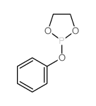 1,3,2-Dioxaphospholane,2-phenoxy- Structure