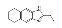 Naphth[2,3-d]imidazole, 2-ethyl-5,6,7,8-tetrahydro- (6CI) Structure
