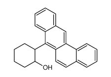2-benzo[a]anthracen-7-ylcyclohexan-1-ol结构式