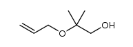 2-allyloxy-2-methyl-propan-1-ol Structure