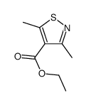 ethyl 3,5-dimethyl-1,2-thiazole-4-carboxylate Structure