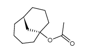 bicyclo[4.3.1]dec-1-yl acetate结构式