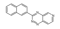 3-naphthalen-2-ylpyrido[3,4-e][1,2,4]triazine Structure