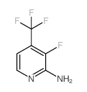 3-氟-4-(三氟甲基)吡啶-2-胺结构式