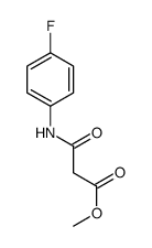 methyl 3-(4-fluorophenylamino)-3-oxopropanoate Structure