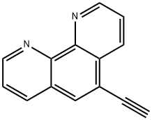 5-炔基-1,10-菲咯啉结构式