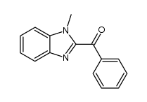 (1-methyl-1H-benzoimidazol-2-yl)-phenyl-methanone结构式