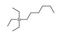 triethyl(hexyl)silane Structure