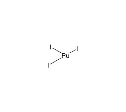 碘化钚(Ⅲ)结构式