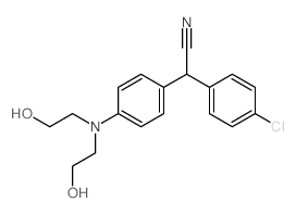 Acetonitrile,[p-[bis(2-hydroxyethyl)amino]phenyl](p-chlorophenyl)- (8CI) picture