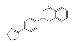 6-oxazolinylisoflavan结构式