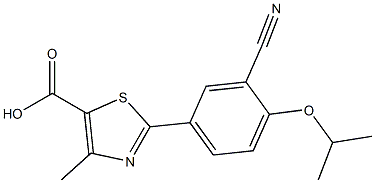 Febuxostat isopropyl isomer Structure