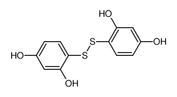 4,4'-disulfanediyl-di-resorcinol结构式