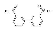 3’-硝基联苯-3-羧酸结构式